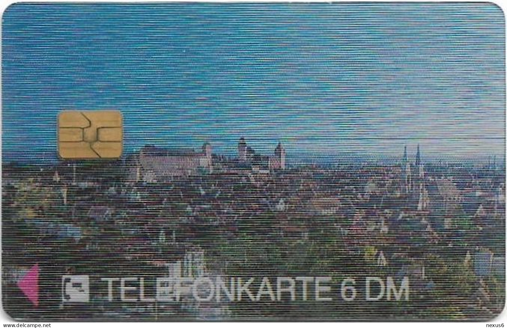 Germany - Nürnberg - (3D Tridimensional Movie Card) - A 34-12.1997 - 6DM, 11.000ex, Used - A + AD-Series : Publicitaires - D. Telekom AG