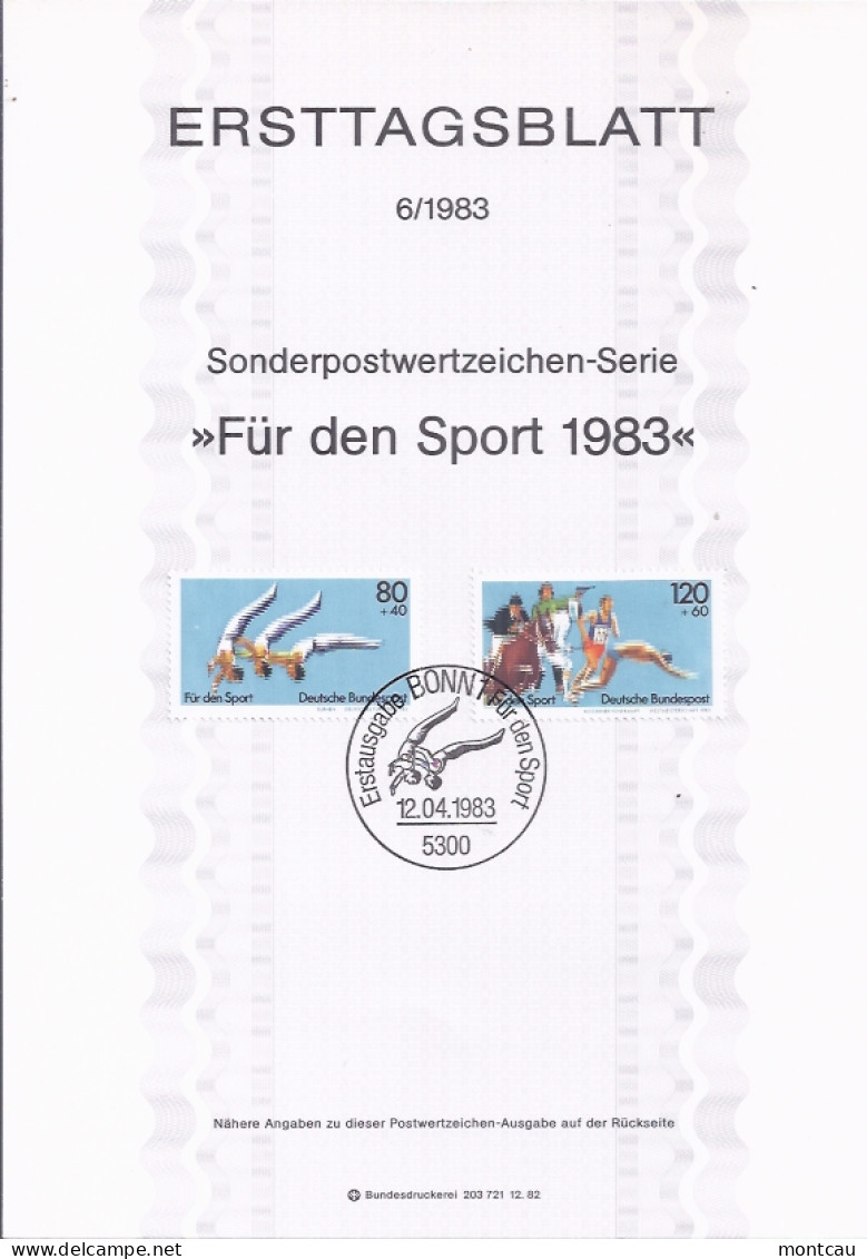 Germany ETB # 6 / 83 Mi: 1172-73 - Andere & Zonder Classificatie