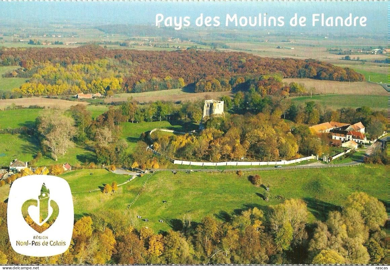 CPM - NORD - PAS DE CALAIS - PAYS DES MOULINS DE FLANDRE - AU DOS RECETTE DE LA TARTINE BERGUOISE - Nord-Pas-de-Calais