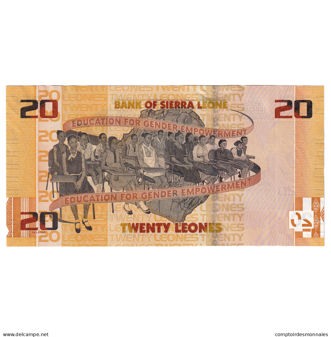 Billet, Sierra Leone, 20 Leones, 2022, 2022-04-27, NEUF - Sierra Leone