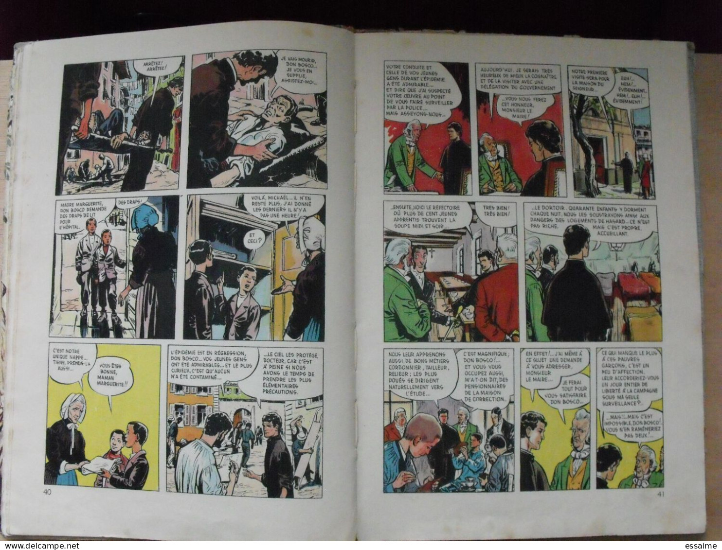 Don Bosco Par Jijé. édition 1952. Dupuis Paru Dans "le Journal De Spirou". - Autres & Non Classés