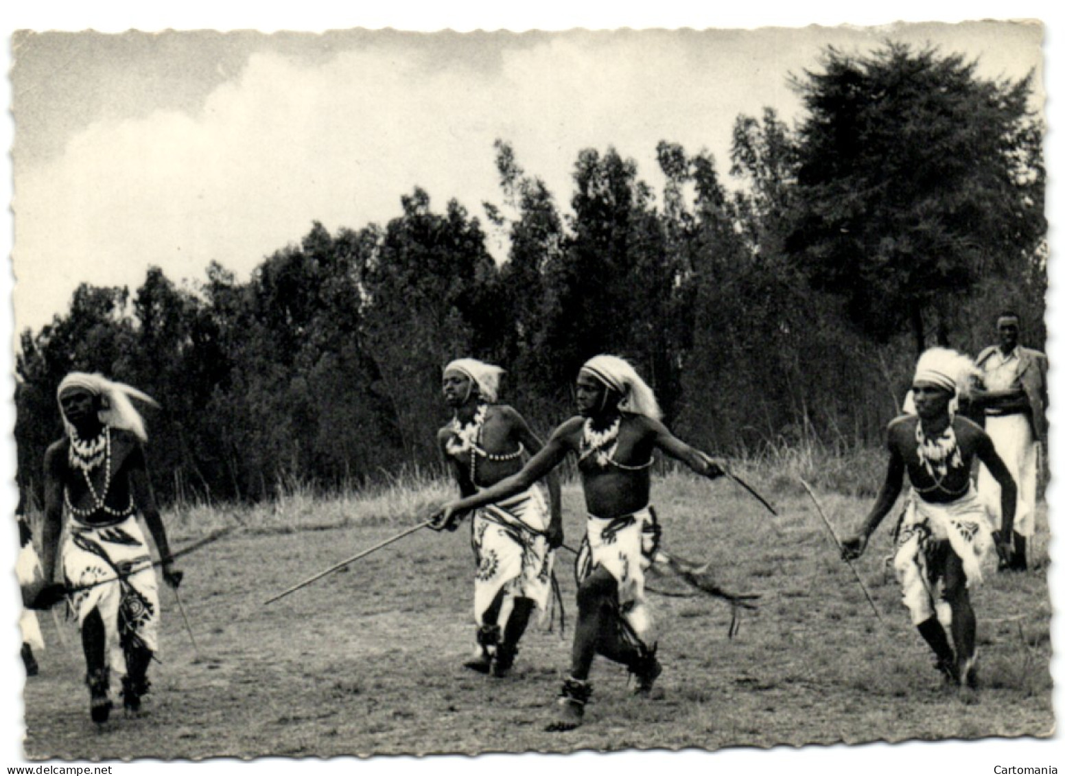 Le Ruanda-Urundi - Danseurs Watuzi - Ruanda-Urundi