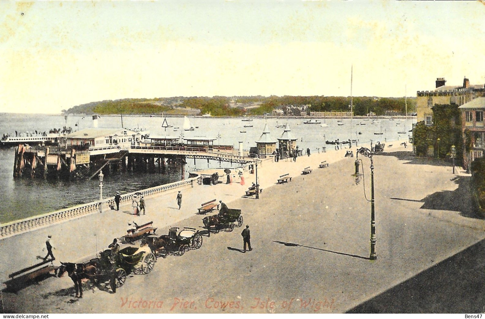 Cowes Victoria Pier Cowes Isle Of Wight -unsent - Cowes