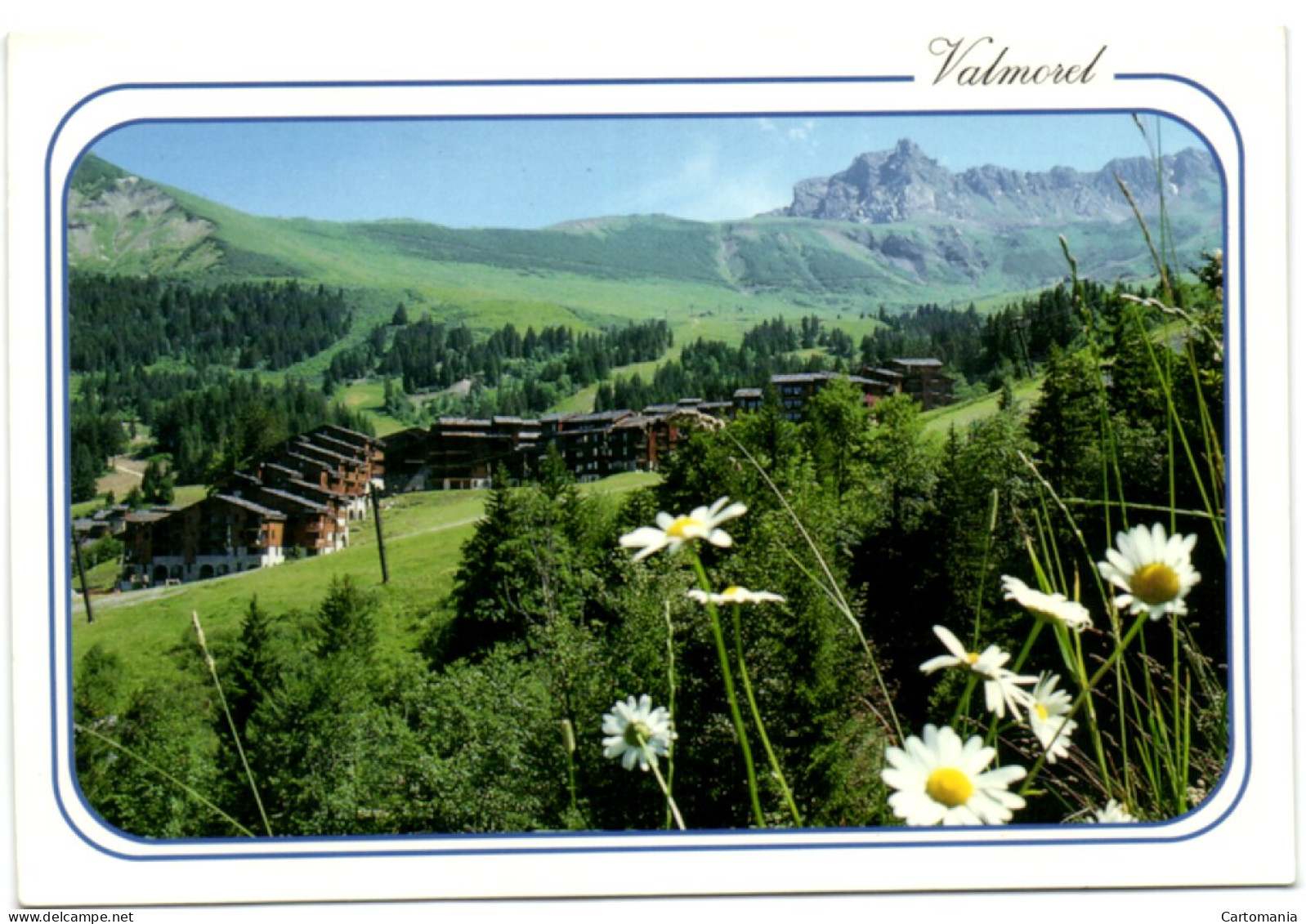 Valmorel - Savoie - Vue Panoramique Et La Pointe Du Grand Nielard - Valmorel