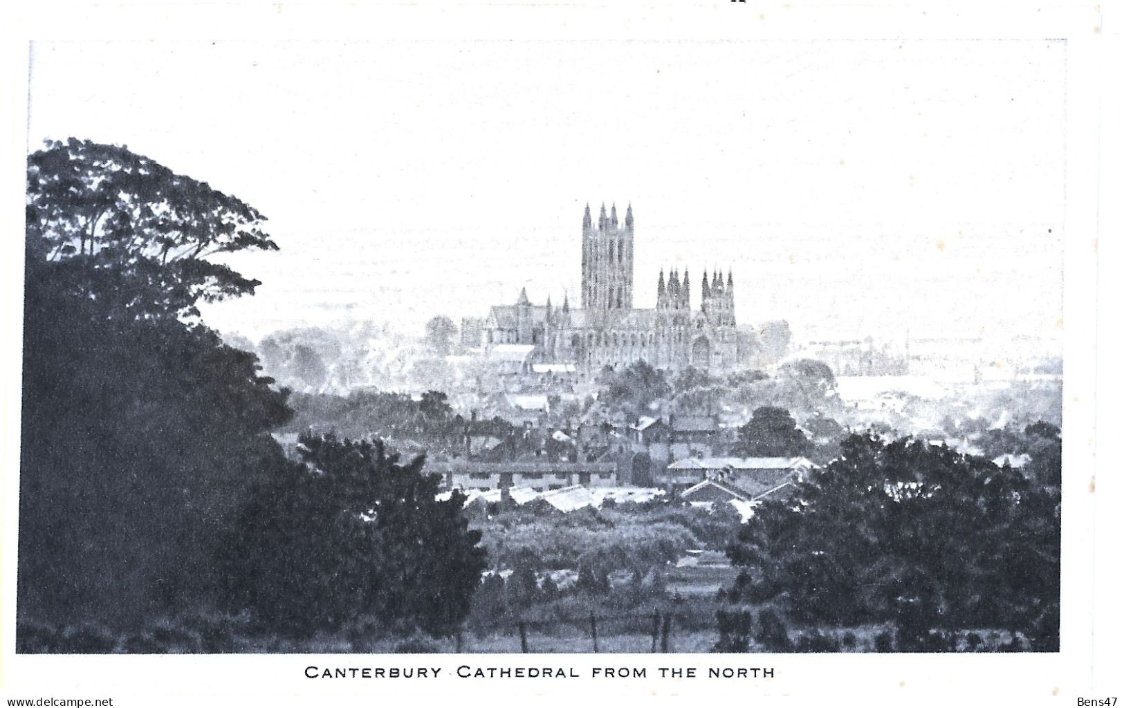 Centerbury Kent Cathedral Form The North -unsent - Canterbury