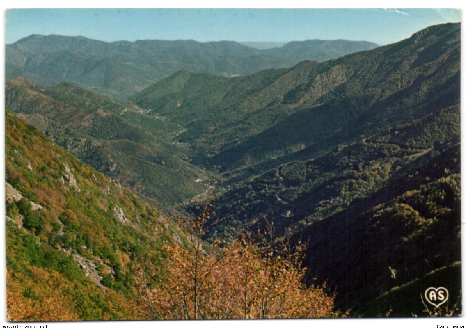 Massif De L'Aigoual - Vue Panoramique Sur La Vallée De Valleraugue - Valleraugue