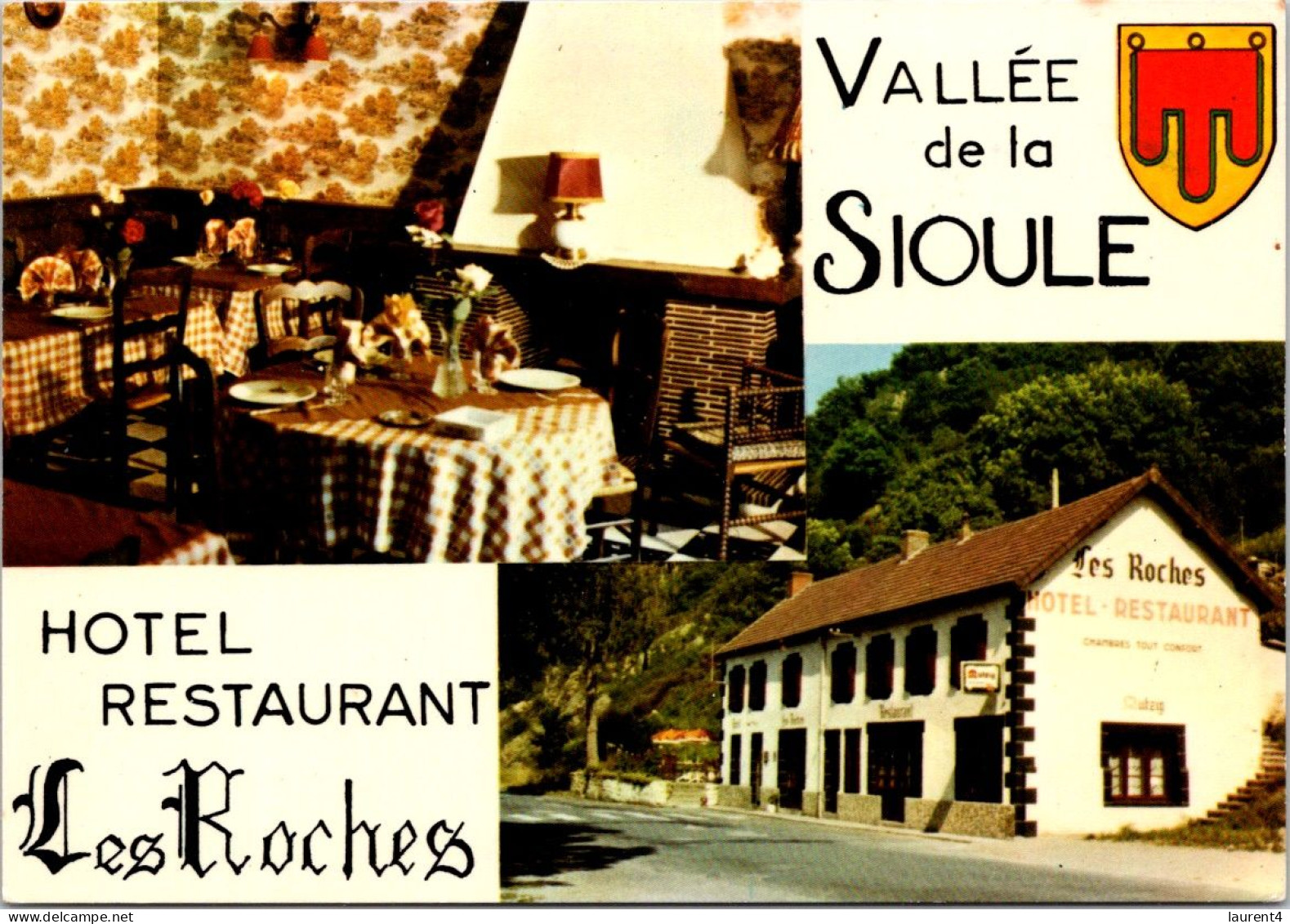 15-10-2023 (4 U 22) France - Restaurant Les Roches - Vallée De La Sioule - Hotels & Restaurants