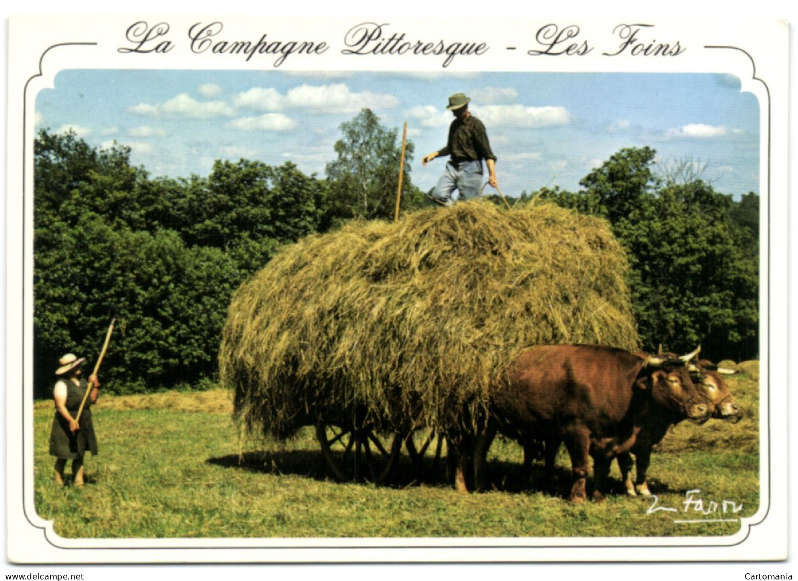 Les Foins - La Champagne Pittoresque - Champagne - Ardenne