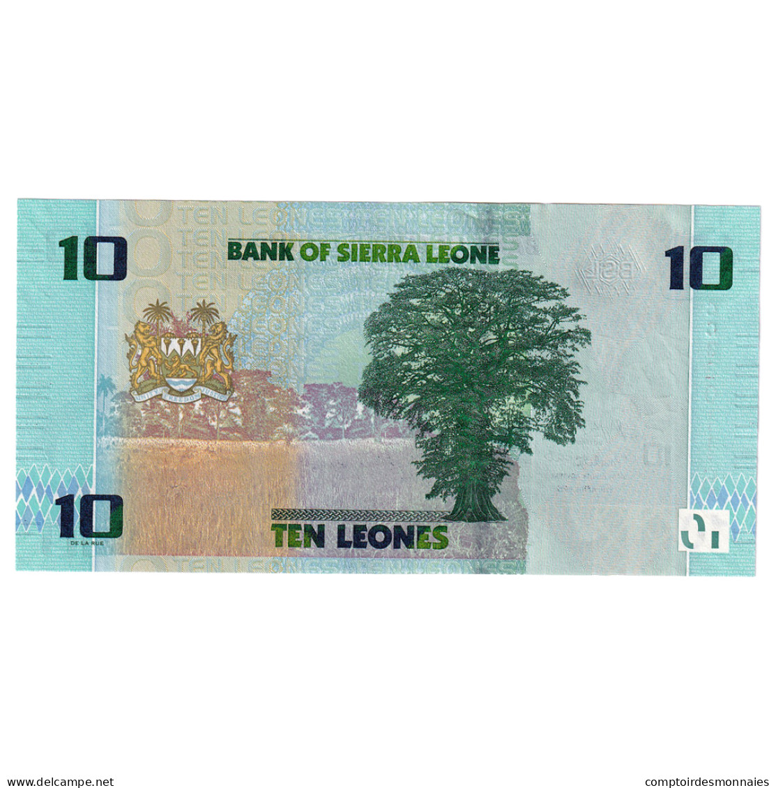 Billet, Sierra Leone, 10 Leones, 2022, 2022-04-27, NEUF - Sierra Leone