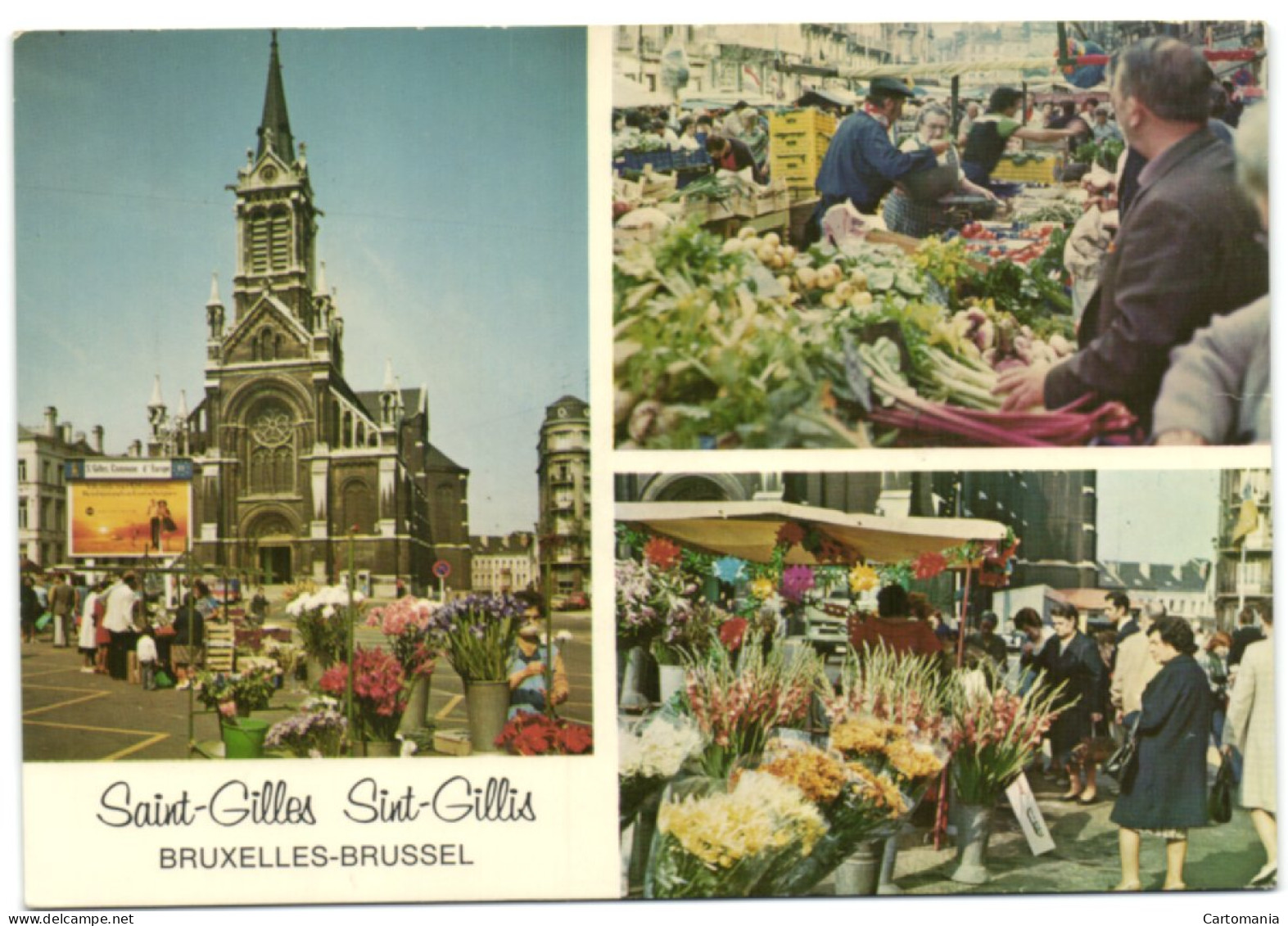 Saint-Gilles- Bruxelles - Marché Du Parvis Saint-Gilles - Eglise Saint-Gilles - St-Gilles - St-Gillis