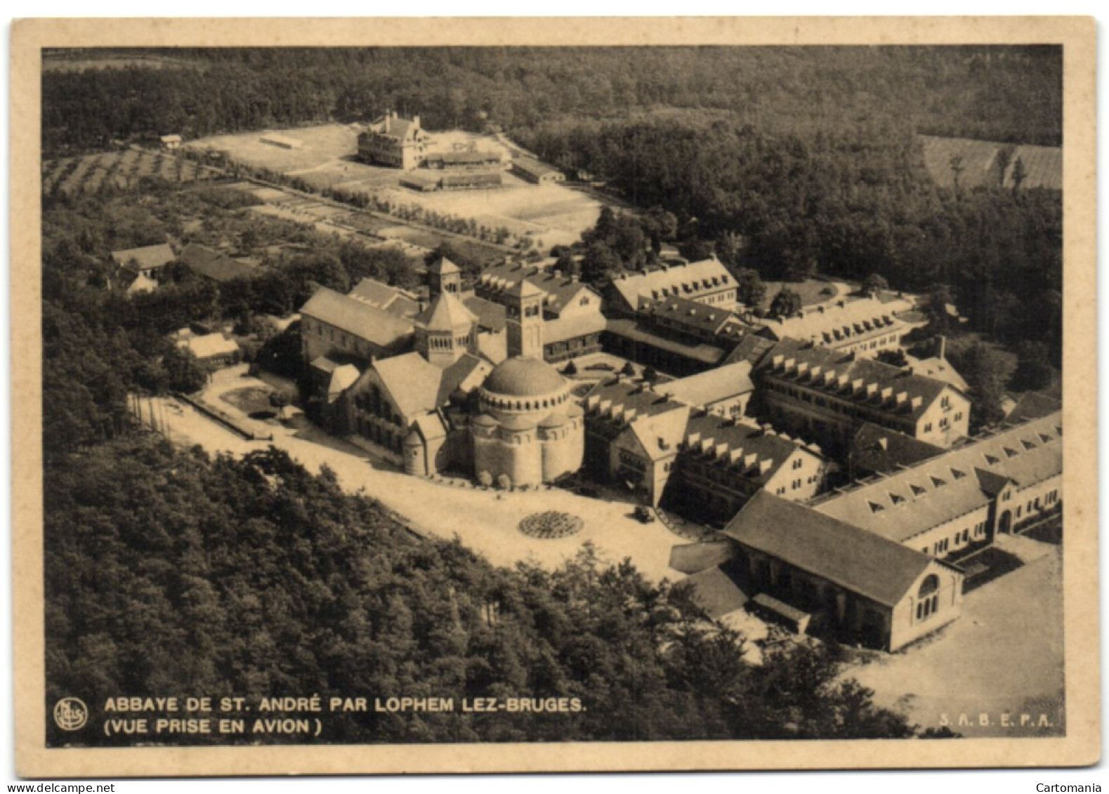 Abbaye De St. André Par Lophem Lez-Bruges - Vue Prise En Avion - Zedelgem