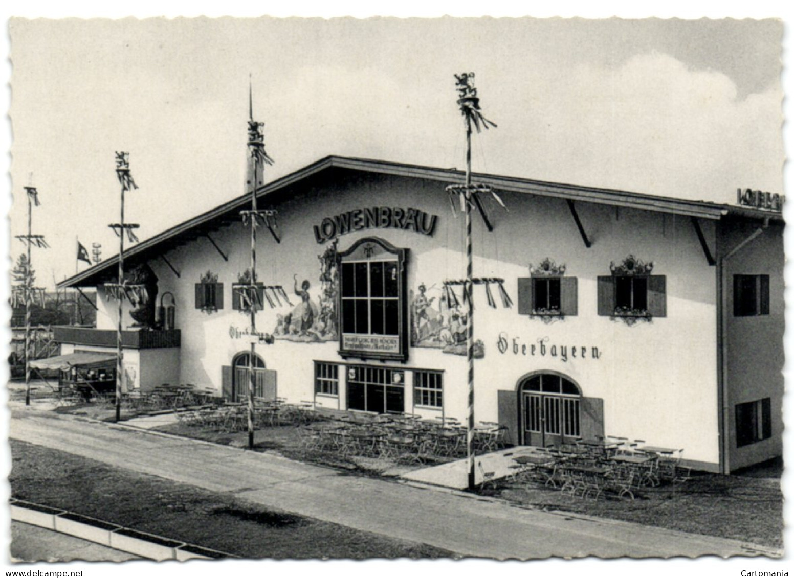 Grossgaststätte Oberbayern In Der Expo Brüssel 1958 - Expositions Universelles