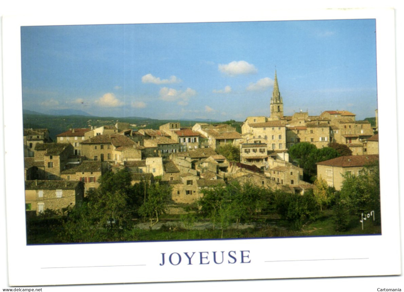 Joyeuse (Ardèche) - Le Village - Joyeuse