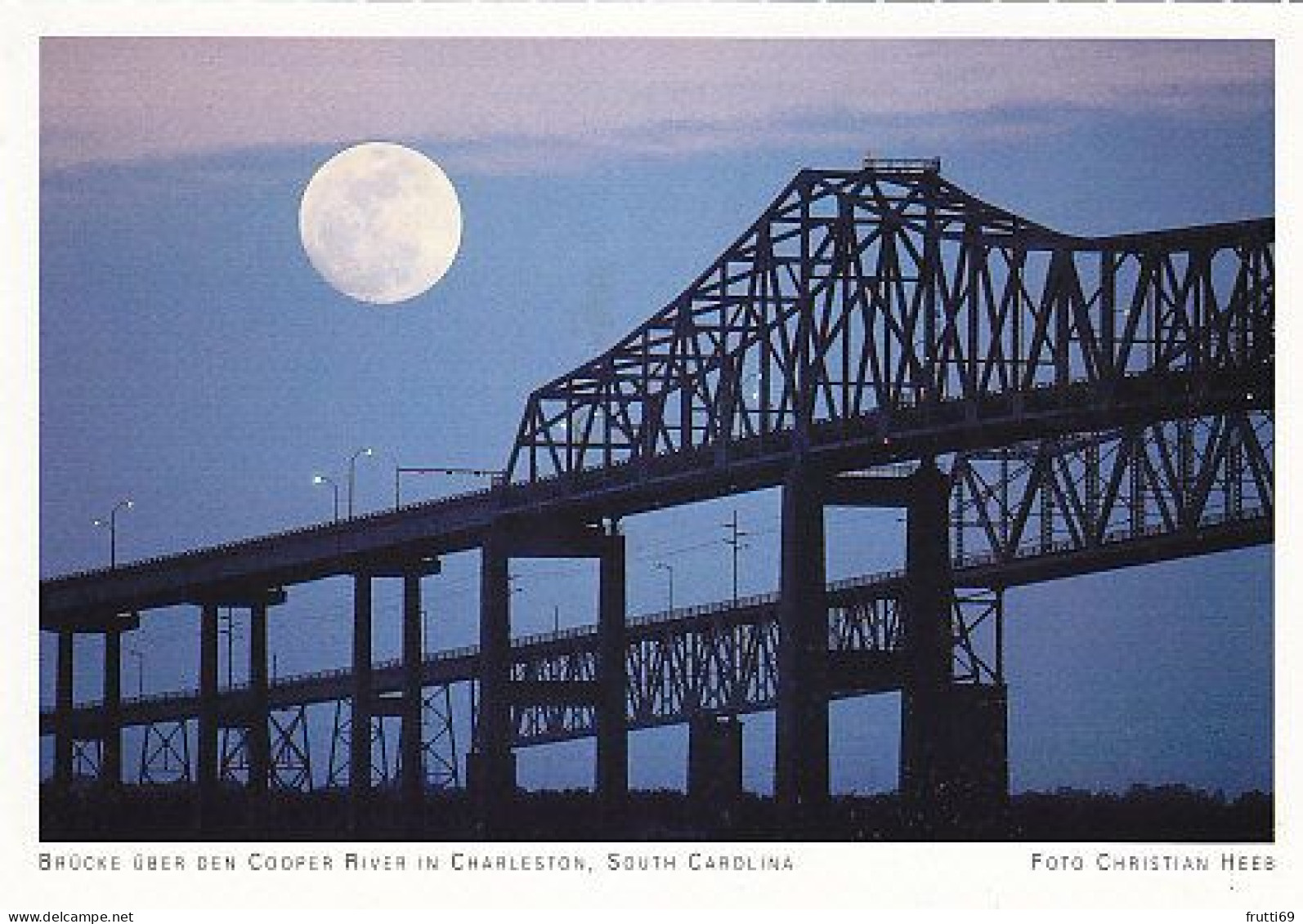 AK 172096 USA - South Carolina - Brücke über Den Cooper River In Charleston - Charleston