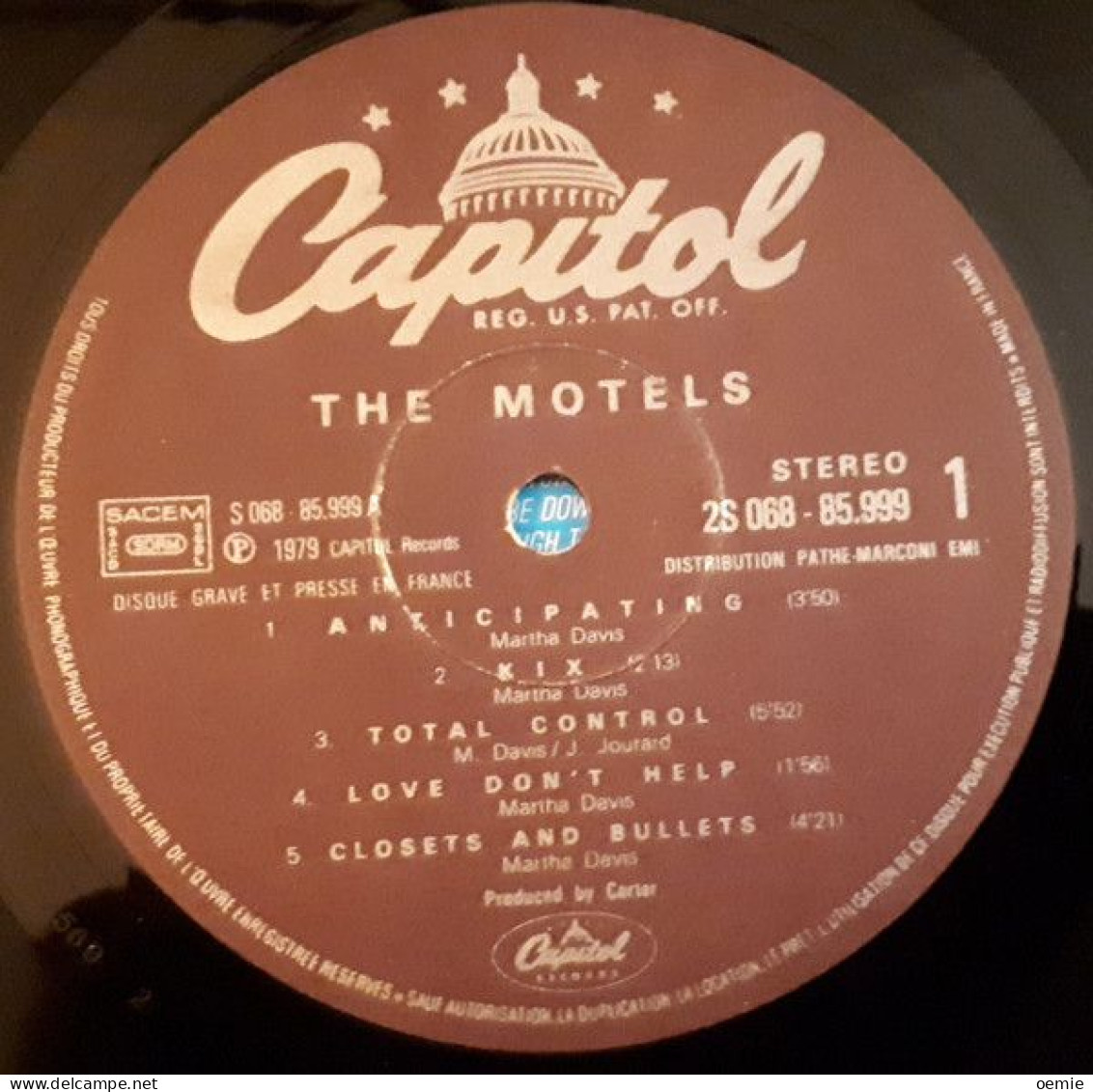 THE  MOTELS - Altri - Inglese