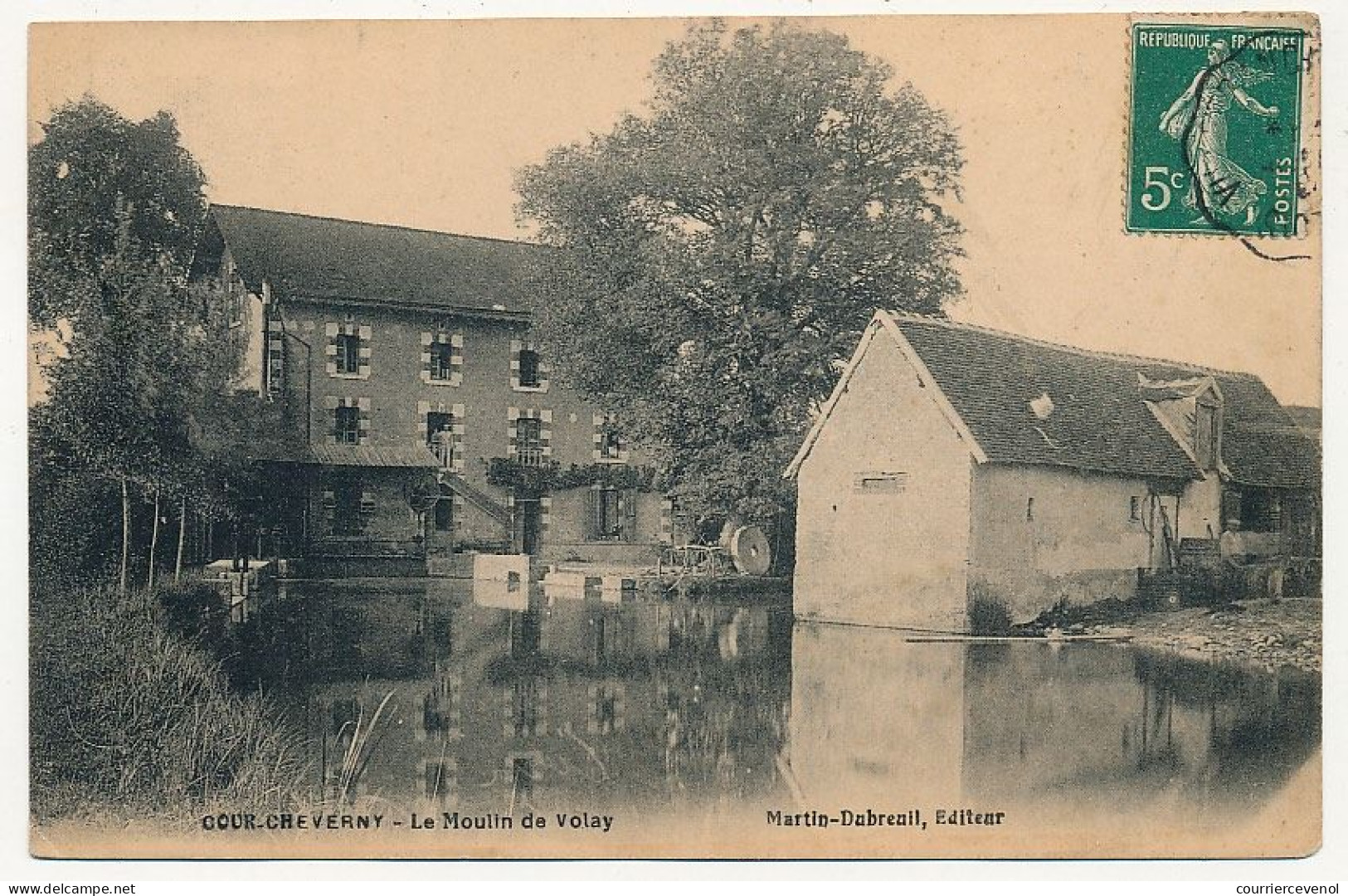 CPA - COUR-CHEVERNY (Loir Et Cher) - Le Moulin De Volay - Cheverny