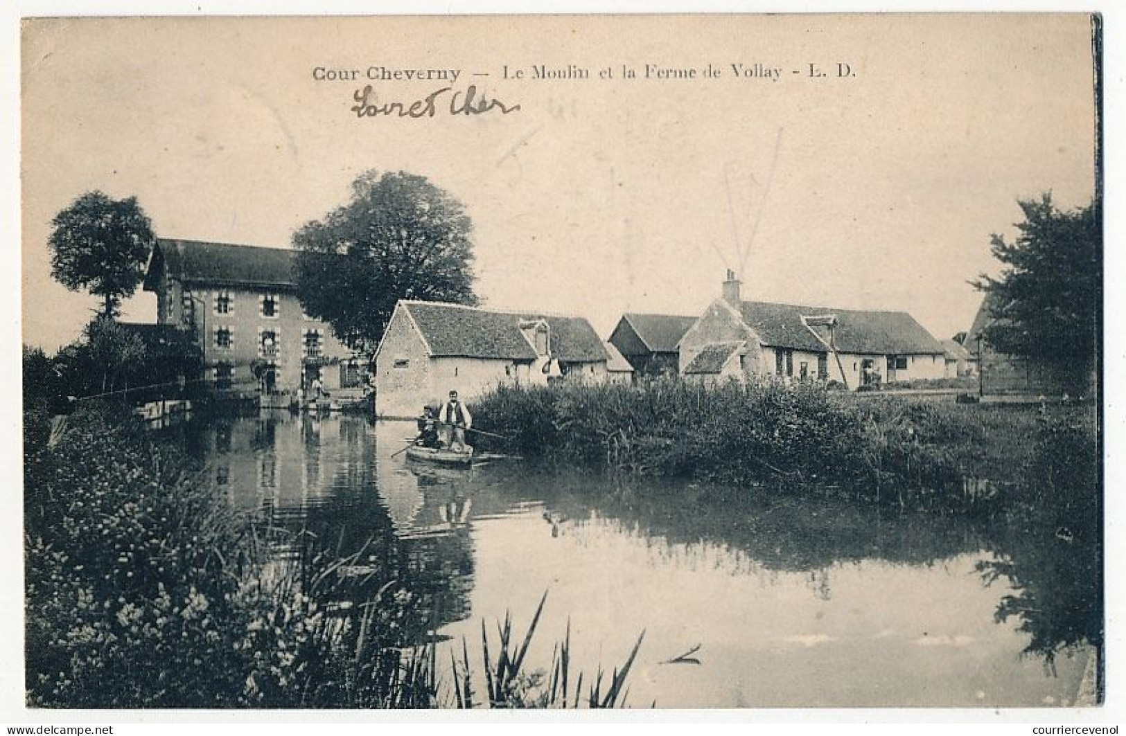 CPA - COUR-CHEVERNY (Loir Et Cher) - Le Moulin Et La Ferme De Vollay - Cheverny
