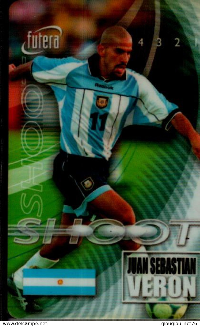 TELECARTE....FOOTBALLEUR      JUAN SEBASTIAN VERON - Deportes