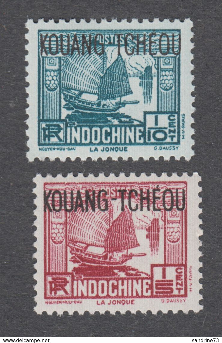 Colonies Françaises - Timbres Neufs** - Kouang-Tchéou - N°97 Et 98 - Neufs