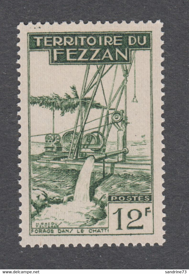 Colonies Françaises - Timbres Neufs** - Fezzan - N°63 - Unused Stamps