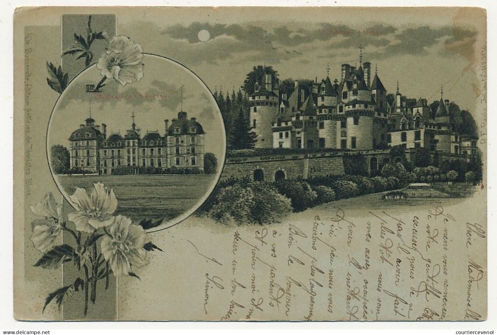 3 CPA - CHEVERNY (Loir Et Cher) - Le Chateau De Cheverny - Cheverny