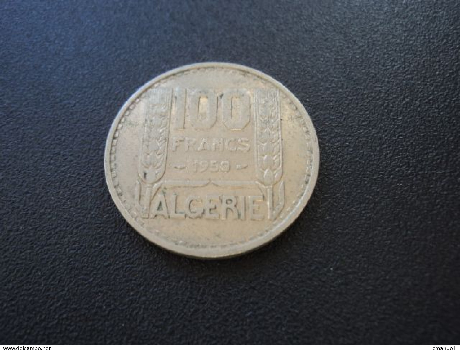 ALGÉRIE : 100 FRANCS   1950  *   G.55 / KM 93      SUP - Algérie