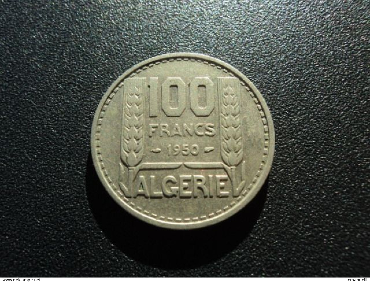 ALGÉRIE : 100 FRANCS   1950  *   G.55 / KM 93      SUP - Algerien