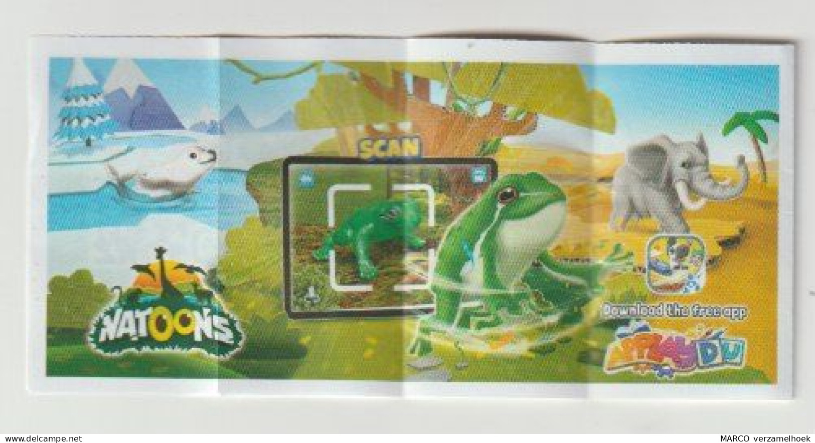 Handleiding FERRERO Kinder K-VD307A Frog-kikker 2023 ApplayDU Natoons - Instrucciones