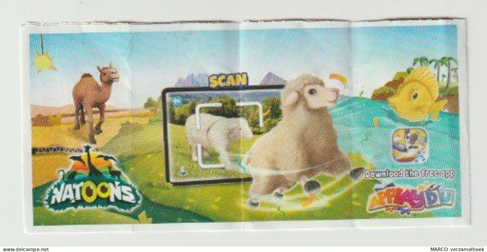 Handleiding FERRERO Kinder K-VT185 Schaap-sheep 2023 ApplayDU Natoons - Instructions