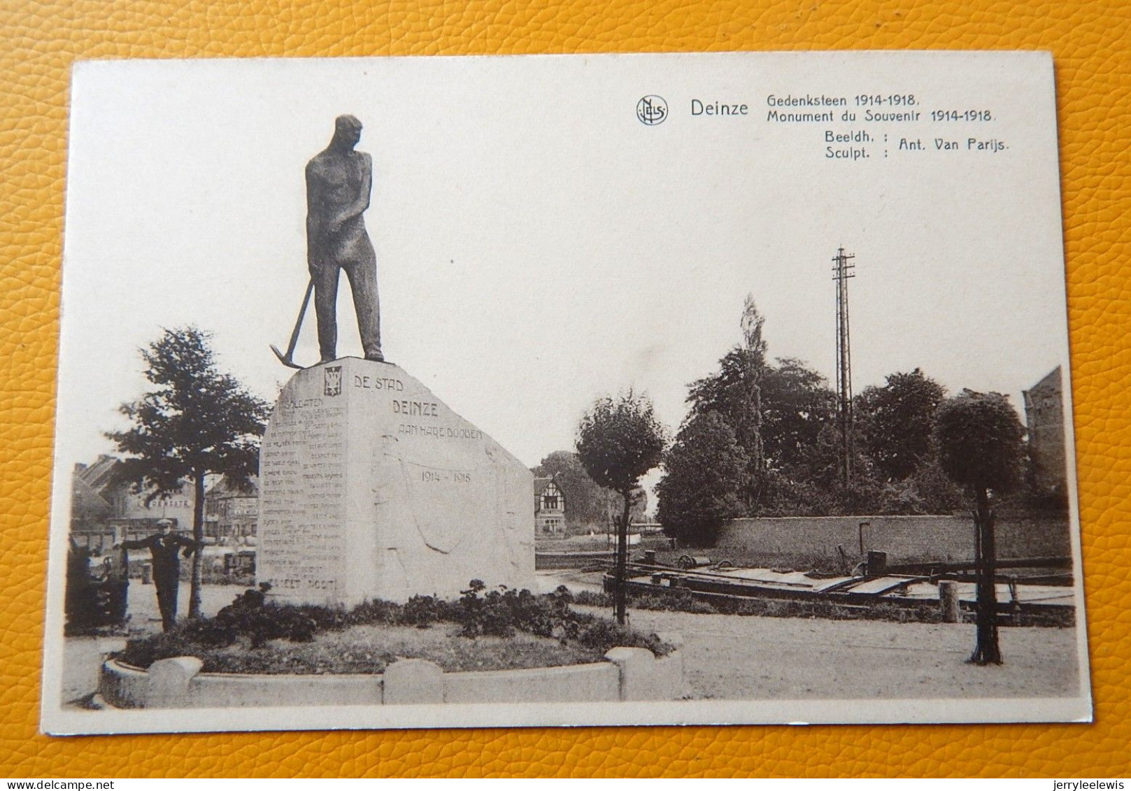 DEINZE  - Gedenksteen 1914-1918  - Monument Du Souvenir 1914-1918 - Deinze