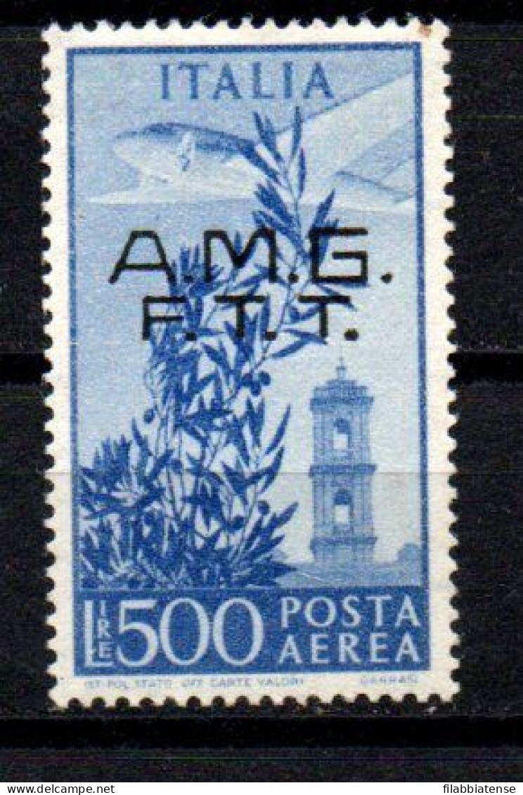 1948 - Trieste A  PA 16 Aereo E Olivo    ------- - Poste Aérienne