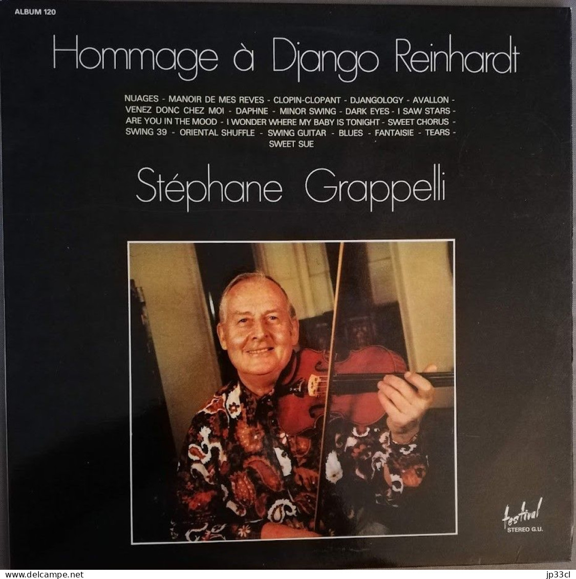Double 33 T Hommage à Django Reinhardt Par Stéphane Grappelli Et Son Quintette (Disques Festival) - Jazz