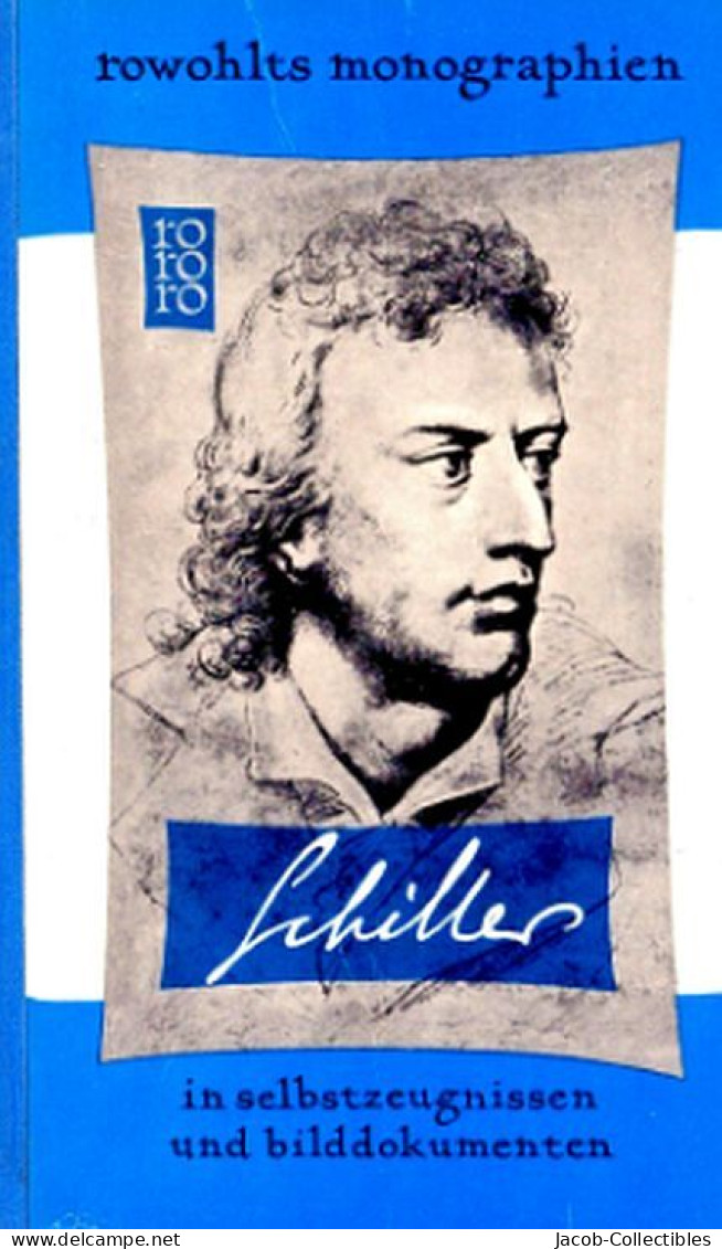 Schiller Weimer Classicism Sturm Und Drang Germany - Monograph Biography - Biografía & Memorias
