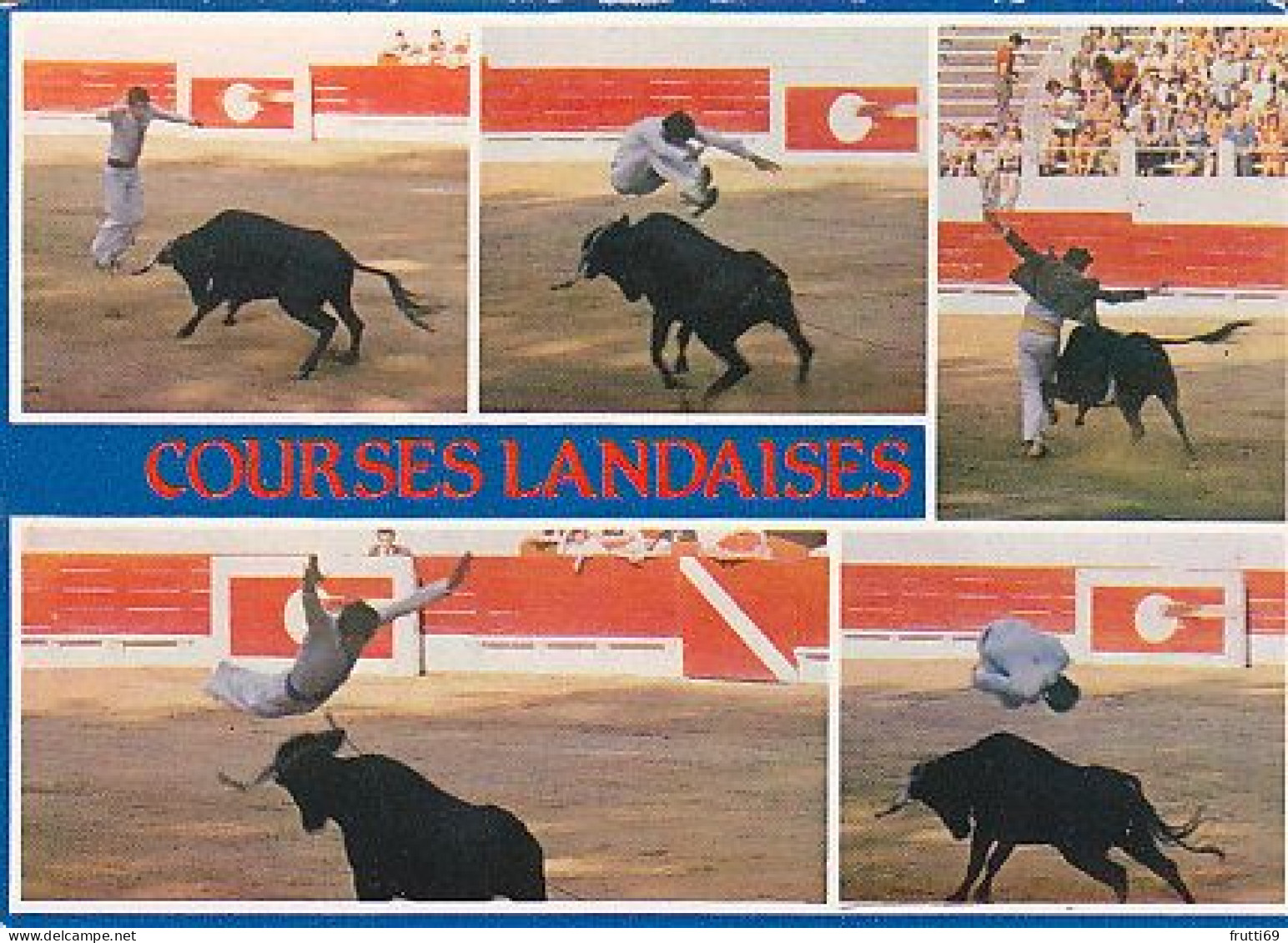 AK 172297 BULL / STIER - Courses Landaises - Taureaux