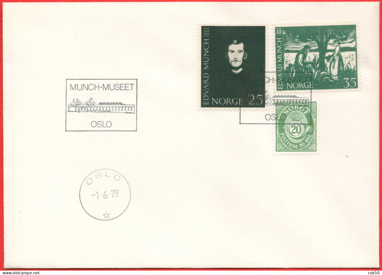 NORWAY - Oslo 01.06.1979 «Edvard Munch Art Museum» - Museums
