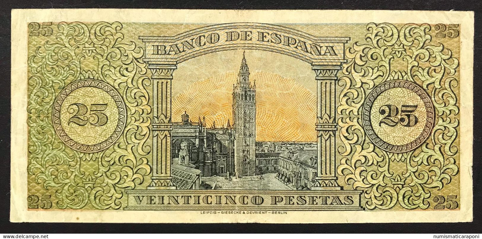 Spagna Espana Espagne 50 Pesetas 1938 KM#111 LOTTO 2199 - 500 Peseten