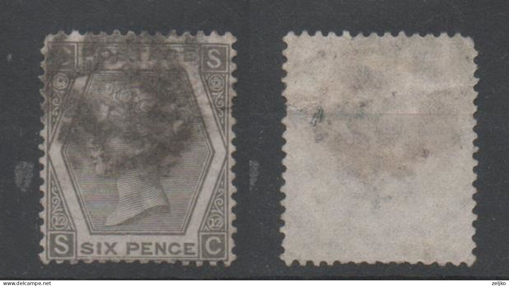 UK, GB, Great Britain, Used, 1872, Michel 39 - Used Stamps