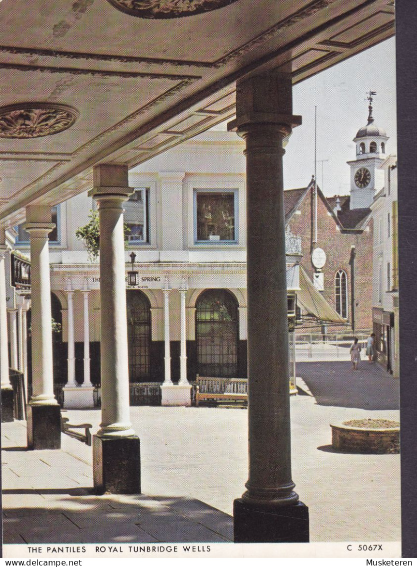 United Kingdom PPC The Pantiles Royal Tunbridge Wells Kent (2 Scans) - Tunbridge Wells