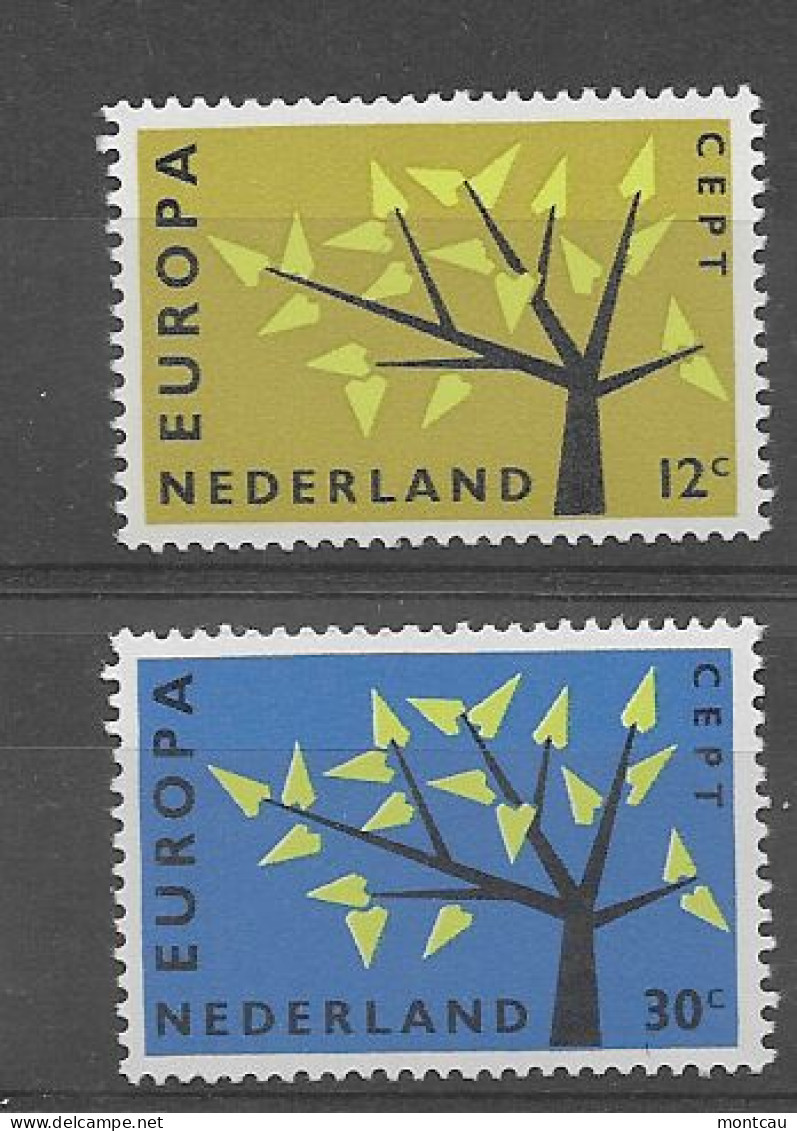 Nederland 1962.  Europa Mi 782-83  (**) - 1962