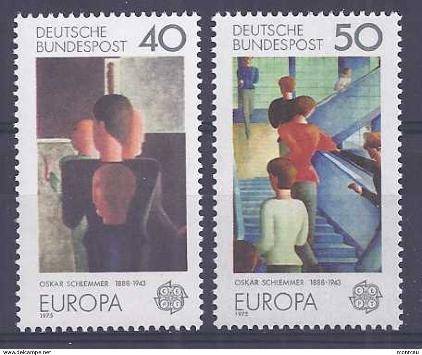 Europa 1975. Germany Mi 840-41 Y=689-90 Sc=1164-65 MNH (**) - 1975