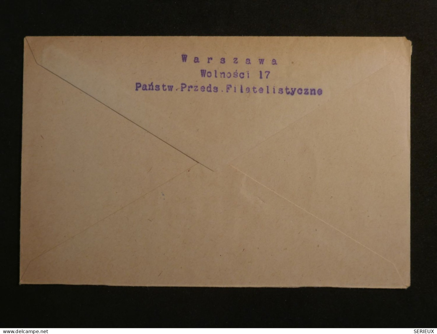 DD2  POLSKA  BELLE  LETTRE AEROPHILATELIE .  1956 WARSAWA  A   BERLIN GERMANY   ++AFF. INTERESSANT+++ - Aviones