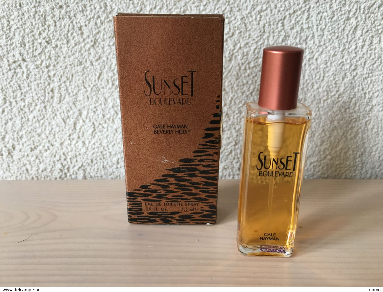 Sunset Boulevard EDT Spray 7,5 Ml (Gale Hayman) - Miniaturen Damendüfte (mit Verpackung)