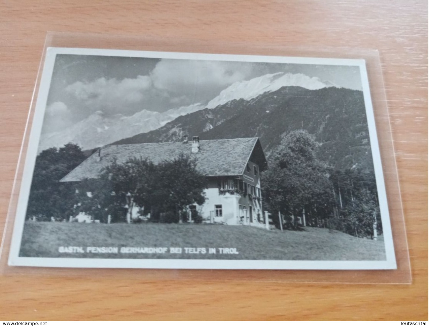 Gruß Aus Telfs Gasthof Pension Gerhardhof Wildermieming Foto AK (K3) - Telfs