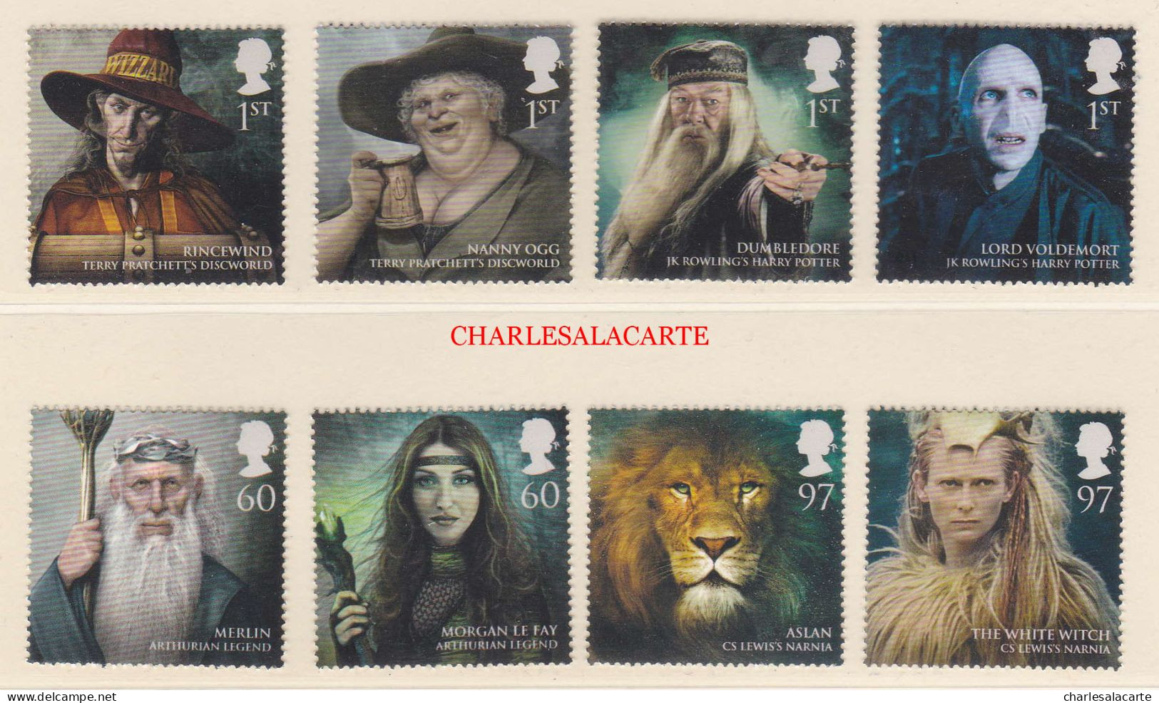 GREAT BRITAIN 2011  MAGIC REALMS  U.M. S.G. 3154-3161  N.S.C. - Unused Stamps