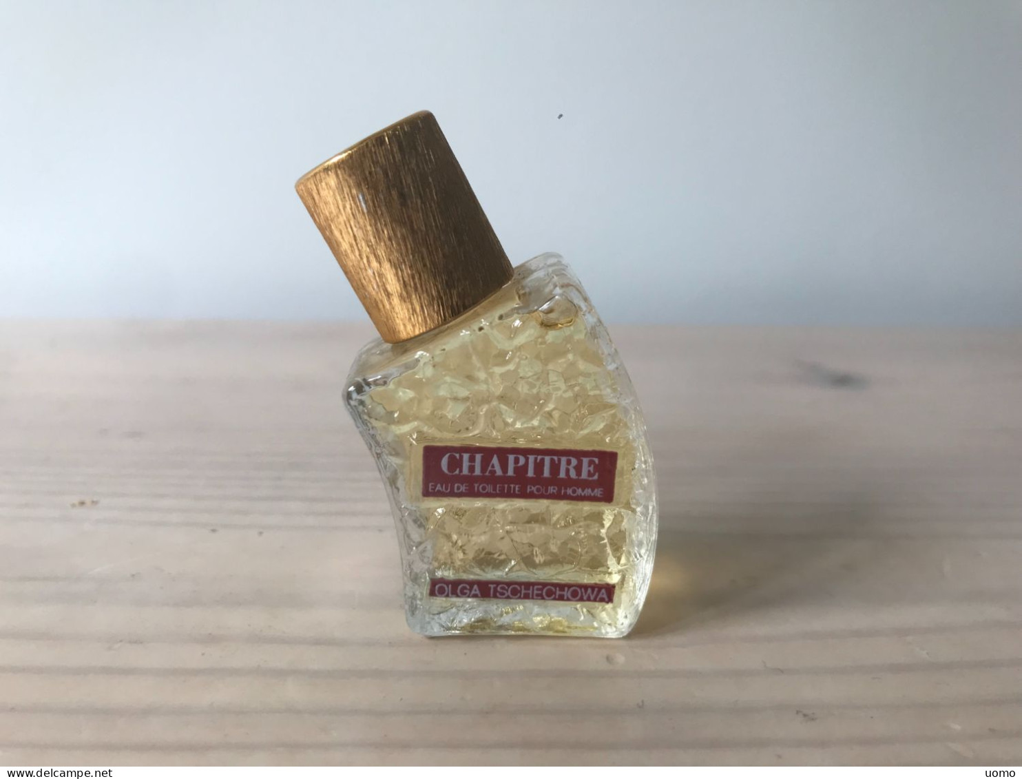 Tschechowa, Olga  Chapitre EDT Pour Homme (zeldzaam!) - Miniatures Men's Fragrances (without Box)