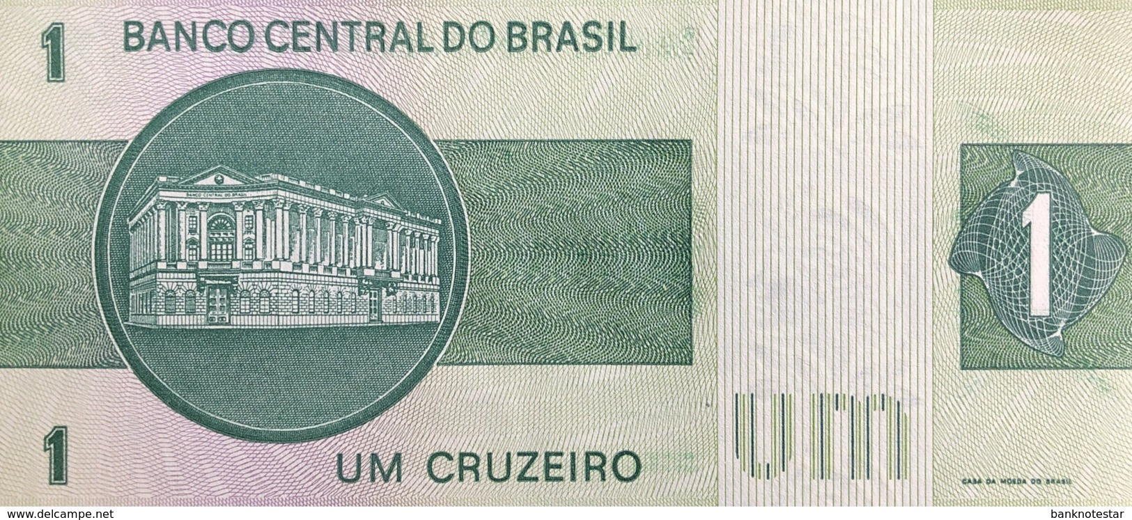 Brazil 1 Cruzeiro, P-191Ac (1972) - UNC - Brésil