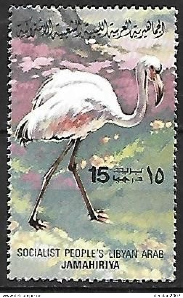 Libya - MNH 1982 : Greater Flamingo  -  Phoenicopterus Roseus - Flamingos