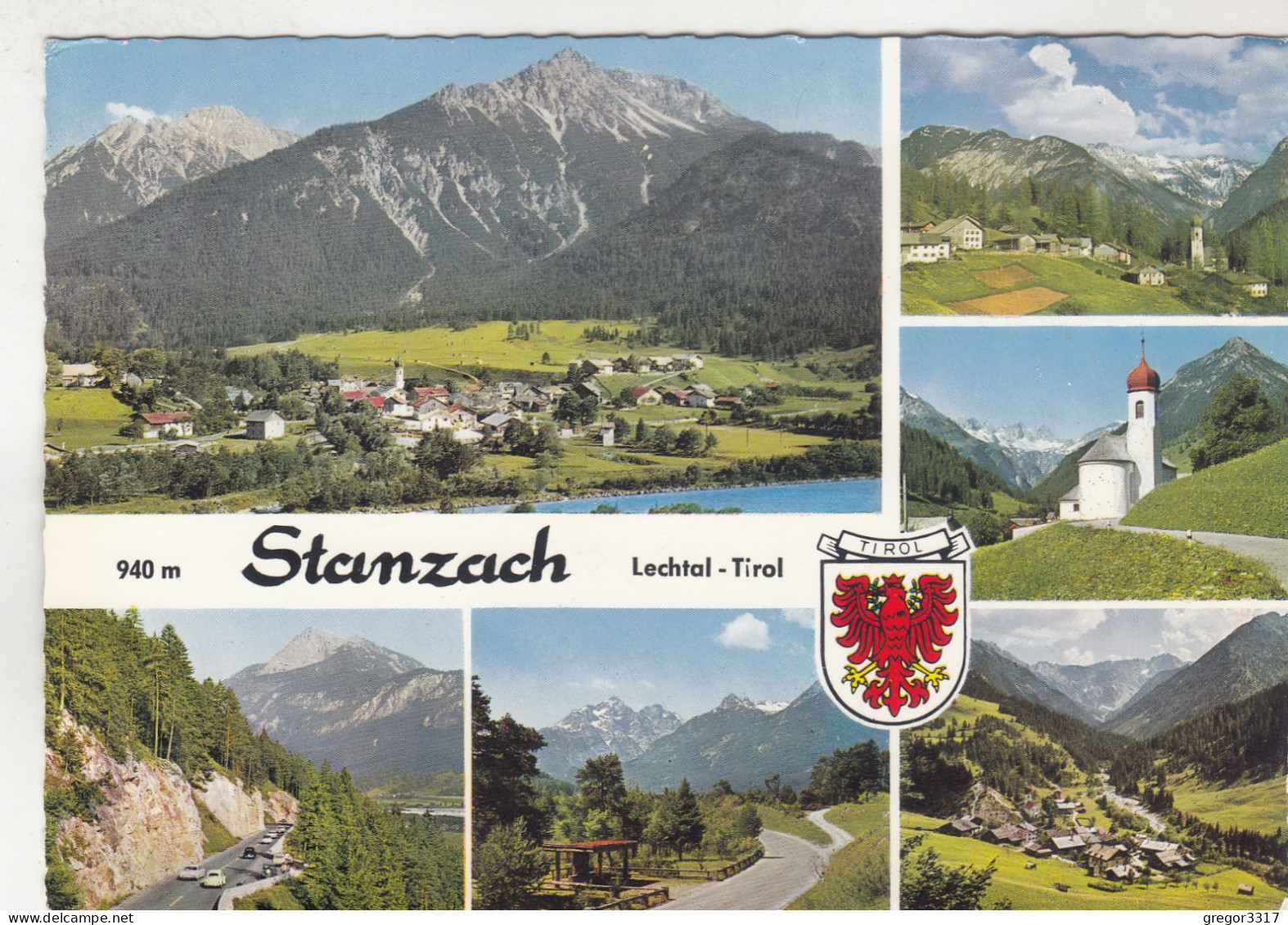 D6386) STANZACH Im LECHTAL - Tirol  ältere Farbkarte - Lechtal