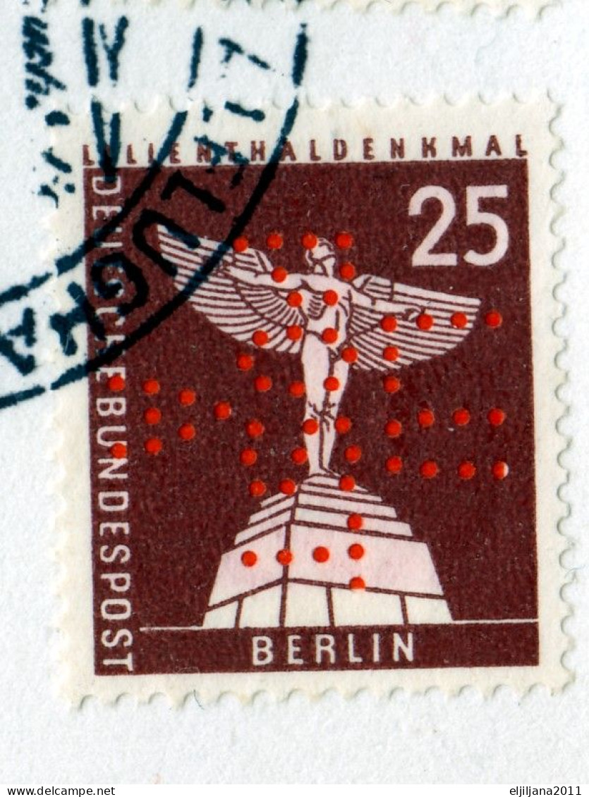 Action !! SALE !! 50 % OFF !! ⁕ Germany BERLIN 1962 ⁕ LUPOSTA exhibition airmail Mi.140, 145, 147 ⁕ 2v postcard