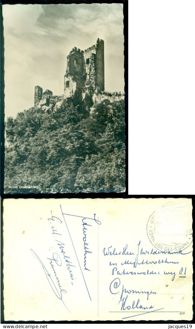 Deutschland AK Ruine Drachenfels Nicht Gelaufen - Drachenfels